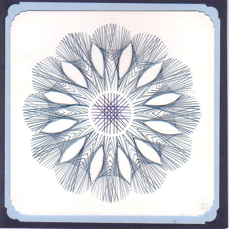 mandala Blauw